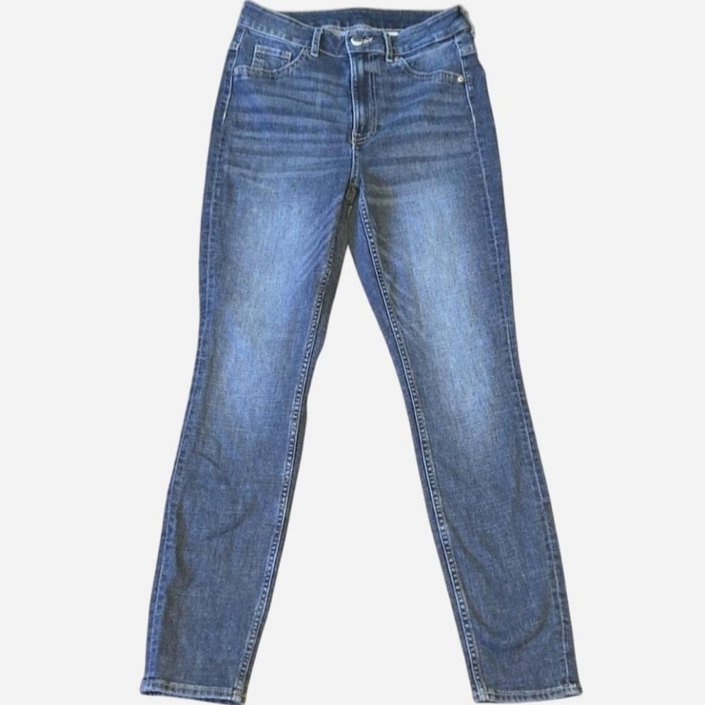 Women's Dark Blue H&M Denim Stretch Skinny Jeans Size 4